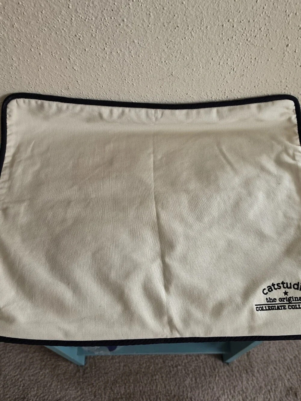 Catstudio NOTRE DAME embroidered Cotton Pillow Cover 16X19.5